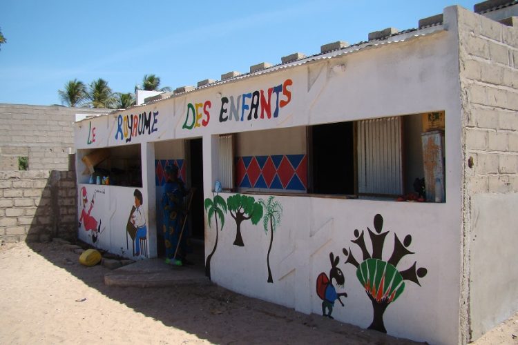 Le jardin d’enfants de l’île de Niodior